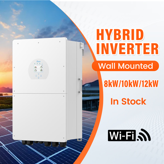Deye Hybrid Inverter 10KW 12KW Single Phase Deye Solar Inverter SUN-10K-SG02 LP1-EU-AM3 SUN-12K-SG02 LP1-EU-AM3