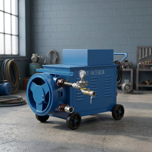 Bomba de Concreto Eléctrica KY-38, Bomba de Cemento Portátil, Máquina de Pulverización de Cemento para Transporte de Materiales de Construcción - Product Image 4