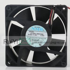 Neue NMB 5V 12V 24V 48V DC 36-60V 0,25 A AC EC 12038 120 X120X38MM 12CM Sprüh maschine Wasserdichter 4-Draht 4715HL-09W-B46 Lüfter - Product Image 2