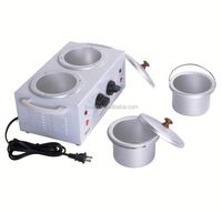 Gran oferta, ollas dobles, volumen, 1000ml, calentador de cera de parafina para salón, Blanco, Negro, calentador de cera profesional, máquina de cera para depilación