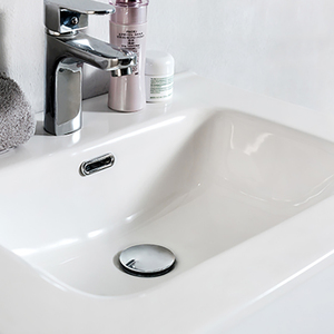 Sleek 90cm Wall Mounted Modern Design One Piece Bathroom Vanity With Smooth Soft-Close Drawers - Product Image 6