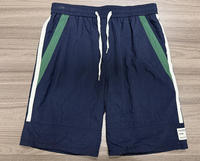 Pantalones Cortos Capri de Verano 2026 para Hombre, Estilo Urbano, Finos, de Secado Rápido, Atléticos, de Longitud Media, Sueltos, con Bordado y Parches, de Seda Helada, con Cierre de Cremallera