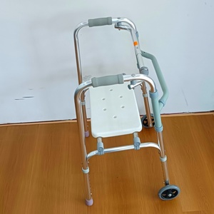 הליכון רפואי מתקפל ומתכוונן לקשישים, בעל אישור CE, עשוי פלדה, אלומיניום ופלסטיק, בעל עיצוב ניתן להסרה. - Product Image 4