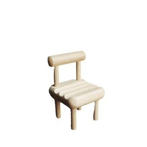 Oak Natural Wood Phone Stand Mini Chair Desk Portable Holder For Mobile Phone - Product Image 5