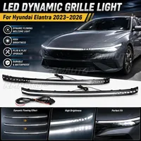 Barra de Luces LED para Parrilla Delantera de Elantra, Kit de Lámparas Dinámicas para Hyundai Elantra 2023-2026, Accesorios
