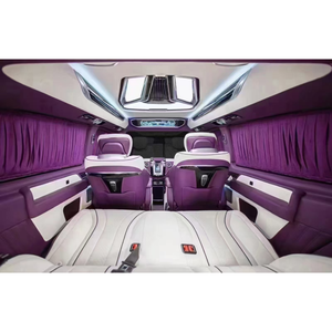Siège de voiture Mercedes Vito avec éclairage ambiant en forme de flocon de neige gravé au laser, design ergonomique à dossier haut, siège de voiture premium à gravité zéro - Product Image 4