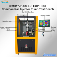 Banc d'essai complet CR1017-PLUS pour systèmes d'injection diesel, injecteurs Common Rail, pompes HEUI, EUI, EUP – Machine pour la réparation automobile