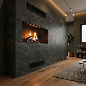 Revêtement mural extérieur en pierre mince stratifiée haute pression, aspect ardoise, disponible en formats 61x122cm et 122x244cm, blocs - Product Image 4