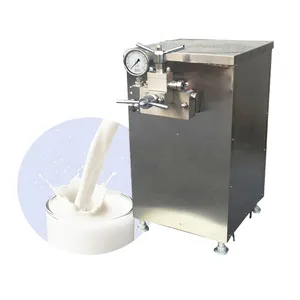 Homogénéisateur à haute pression de laboratoire de nourriture de lait électrique 40mpa homogénéisateur de lait laitier