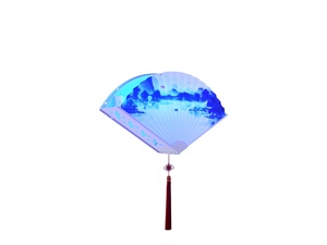 Lampada Trappola per Insetti a Forma di Ventaglio con LED - Design Tradizionale Cinese per il Controllo di Mosche e Insetti in Uffici e Spazi Commerciali - Product Image 1