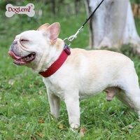 Conjunto de correa de collar de perro de nailon de algodón de alta calidad logotipo personalizado liberación rápida estilo moderno reflectante