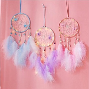 New wind chime, pearl, feather, dreamcatcher, tassel, and street stall pendant, gifts for <strong>friends</strong> <strong>best</strong> - Product Image 4