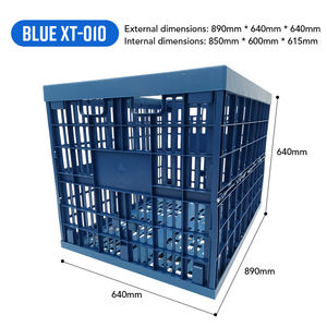 Scatola di distribuzione scatola di logistica Dieshitong cassa pieghevole plastica spessa scatola di trasporto modello Nestable - Product Image 3