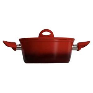 High Quality <b>Pot</b> Pan Silicone Glass Lids Soft Touch Handle Non Stick 9Piece Aluminium Ceramic Cookware <b>Set</b> - Product Image 3