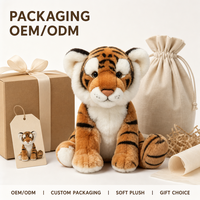 Peluche Tigre Personnalisée Directement de l'Usine à Partir de Vos Créations – Poupée en Peluche OEM/ODM pour Marques IP Originales