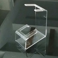 Étagère de présentation de jouets sexuels en plexiglas de luxe populaire pour magasin de détail, support de présentation de jouets sexuels en acrylique
