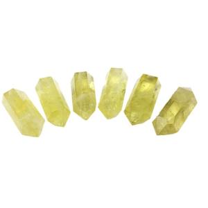 คริสตัลจี้หินธรรมชาติสำหรับทำสมาธิ ขนาด 4-5 ซม. คริสตัลซิทรินปลายแหลมสองด้าน ขายส่ง - Product Image 5