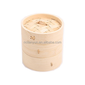 <span class=keywords><strong>Bandeja</strong></span> de Vapor de Bambú Natural Hecha a Mano de 4 Pulgadas, Ecológica, de Grado Alimenticio, Tamaño Personalizable, Sin Tapa - Product Image 4