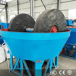 Gold Clay <b>Mining</b> <b>Machinery</b> Equipment Round Grinding Wet Pan Mill 1200 1500 to Sudan Zimbabwe South Africa - Product Image 5