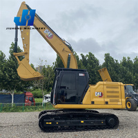 Excavatrice sur chenilles CAT 320GC d'occasion en bon état, d'origine japonaise, 20 tonnes, machine de terrassement Caterpillar d'occasion en stock