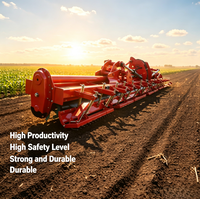 Implemento Agrícola 1JS-280, Rotocultivador, Triturador de Arrozales, Cultivador para Preparación de Campos de Arroz