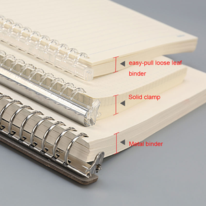 <span class=keywords><strong>A5</strong></span> 20 Holes B5 26 Lỗ Công Suất Lớn PP & Kim Loại Rời Lá Chất Kết Dính Cho Cửa Hàng Giấy Phân Tán - Product Image 4