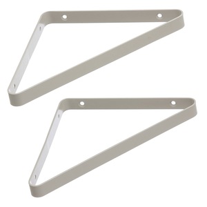 EHETECH braket rak putih <span class=keywords><strong>OEM</strong></span>, braket rak besi cor kualitas rendah MOQ rendah untuk rak apung