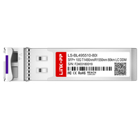 10G SFP+ Module SMF Simplex LC TX1330nm / RX1270nm 80km Industrial Fiber Optical Transceiver
