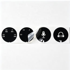 Panneau d'affichage en PMMA pour casque, écouteurs et microphone, impression sérigraphique personnalisée, produits en plastique transparent de 3 mm, autocollant 4x8 pieds - Product Image 3