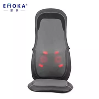 Coussin de massage professionnel 3D Shiatsu vibrant et chauffant en maille avec contrôle de la minuterie et ajustement de la largeur pour application corporelle