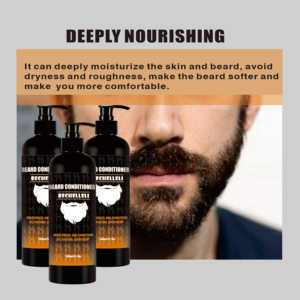 Set per la Cura della <span class=keywords><strong>Barba</strong></span> da Uomo con Etichetta Privata OEM, Olio Naturale e Organico per la Crescita dei Peli del Viso, Balsamo e Siero per lo Styling Morbido - Product Image 2
