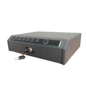 Caja Fuerte con Huella Dactilar Wanjiabao G1G3, Caja de Seguridad Pequeña y Portátil de Acero para el Hogar y la Oficina con Función de Alarma - Product Image 2