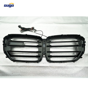 GUGO 2019-2022 pour <span class=keywords><strong>BMW</strong></span> <span class=keywords><strong>X5</strong></span> G05 Modification de voiture <span class=keywords><strong>X5</strong></span> Barre horizontale Type Grille avant lumineuse État neuf - Product Image 3