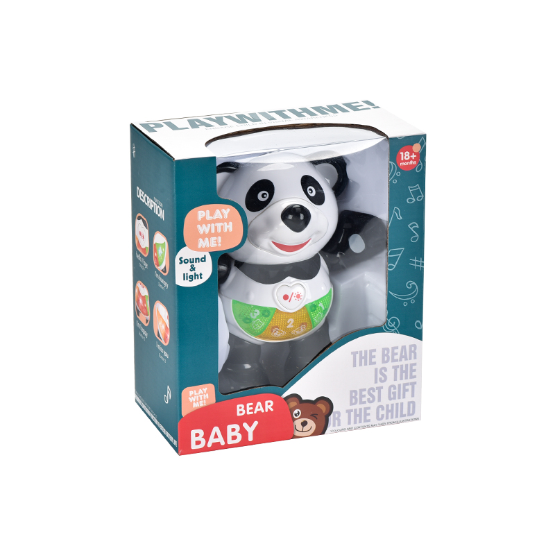 Most Popular Kids Music Educational Toys Set Lights And Music Happy Panda Toys