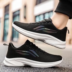 Scarpe Sportive da Uomo Taglia 48, Traspiranti, con Lacci, Motivo a Quadri, per Camminata, <span class=keywords><strong>Tennis</strong></span>, Corsa, Logo Personalizzato, Casual, Leggere - Product Image 6