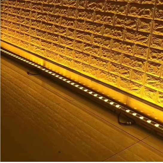 12W 24W 36W DMX 512 Aluminum Polycarbonate Garden Facade LED Linear Wall Washer