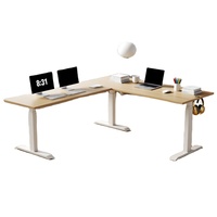 Bureau électrique moderne, durable, ergonomique, écologique, réglable en hauteur, facile à assembler, construction en acier, école, bureau