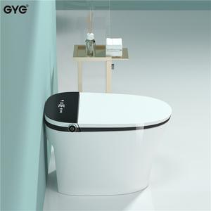 GYE <strong>High</strong> <strong>Quality</strong> Modern Bathroom <strong>Ceramic</strong> WC One-Piece Automatic <strong>Bidet</strong> Toilet Remote Control Sanitary Wares Intelligent Smart - Product Image 4