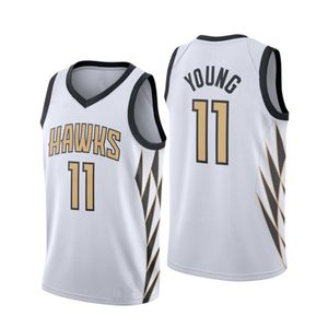 Maillots de sport d'équipes de basketball américaines, confortables et respirants, personnalisés, vente en gros, Atlanta11 <span class=keywords><strong>Trae</strong></span> <span class=keywords><strong>Young</strong></span> - Product Image 6