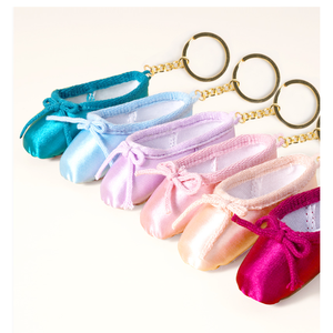 Venta caliente Creative Ballet -Shoes Keys Fob Gifts Llavero creativo Bolsa Coche Colgante Llavero para niñas - Product Image 2