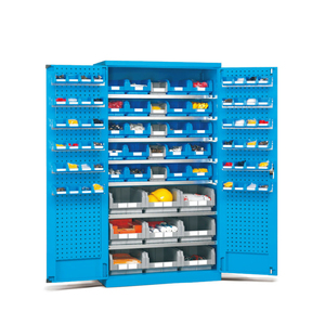 Fenghui gereedschapskast met laden en metalen planken met hangbord - Product Image 6