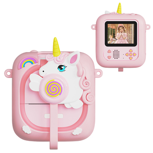 מצלמת HD כפולת עדשה CMOS עם MicroSD, MP3 ומסך 2.4 אינץ', זום אופטי 10x-20x והדפסה מיידית - Product Image 2