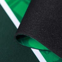 Couverture de Table pliante Texas Poker Portable Texas Hold Em Poker Mat Imperméable Vitesse Feutre Tissu Poker Pad