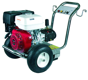 Nouvelle machine de nettoyage à jet d'eau haute pression industrielle 250 bars 3600 PSI 15 LPM 10 CV à moteur essence pour véhicules d'ingénierie - Product Image 1