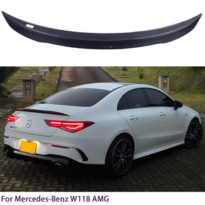 สปอยเลอร์หลังคาร์บอนไฟเบอร์ทรง AMG สำหรับ W118 C118 ปี 2019-2025 - Product Image 2
