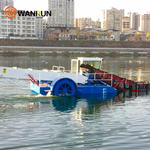 Barco cosechador <span class=keywords><strong>de</strong></span> maleza acuática subacuática para la limpieza <span class=keywords><strong>de</strong></span> residuos en lagos, ríos y estanques, y recolector <span class=keywords><strong>de</strong></span> basura <span class=keywords><strong>de</strong></span> superficie. - Product Image 3