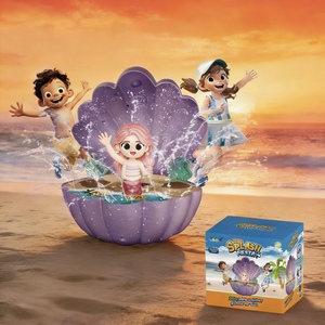 <span class=keywords><strong>Jouet</strong></span> <span class=keywords><strong>arroseur</strong></span> DEFA Coquille de Sirène Violette pour Enfants de 2 à 13 Ans, Jeu d'Eau Extérieur, Plage d'Été, Unisexe, Anniversaire - Product Image 3