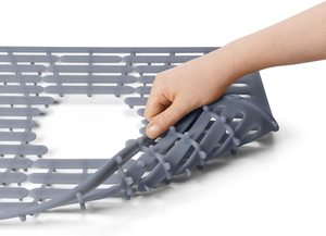 Protezione per <span class=keywords><strong>Lavello</strong></span> in Silicone Ecologico, Rettangolare 12"x16", Flessibile e Resistente al Calore, per Lavelli Singoli e Doppi - Product Image 5