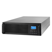 Alimentation sans interruption (ASI) monophasée LKR6KVA à montage en rack, haute efficacité, pour armoire de serveur de bureau fiscal
