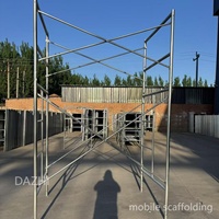 Échafaudage en acier robuste à montage rapide, galvanisé, modulaire